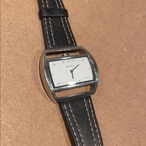 💜LAST CALL💜 Alfex Switzerland Watch - Black Leather